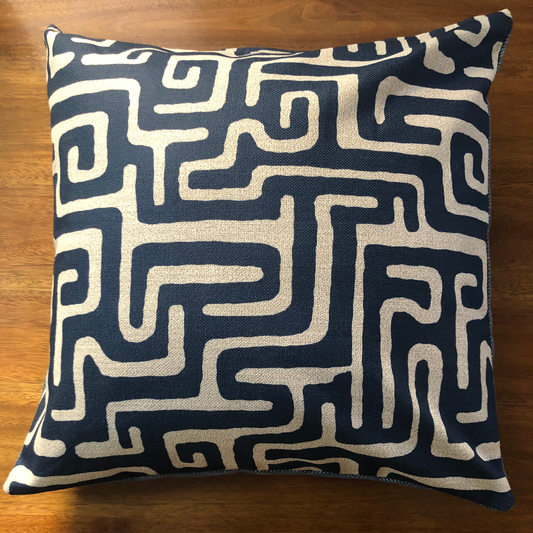 Nola Cushion Cover in Tranquil Blue