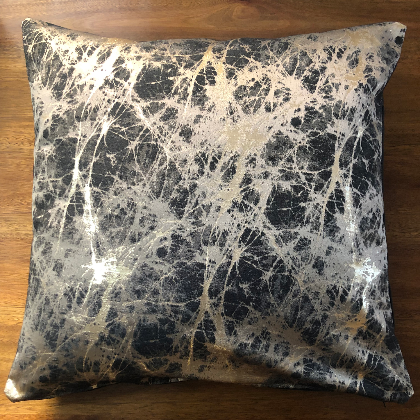 Façade Cushion Cover in Smoulder Black